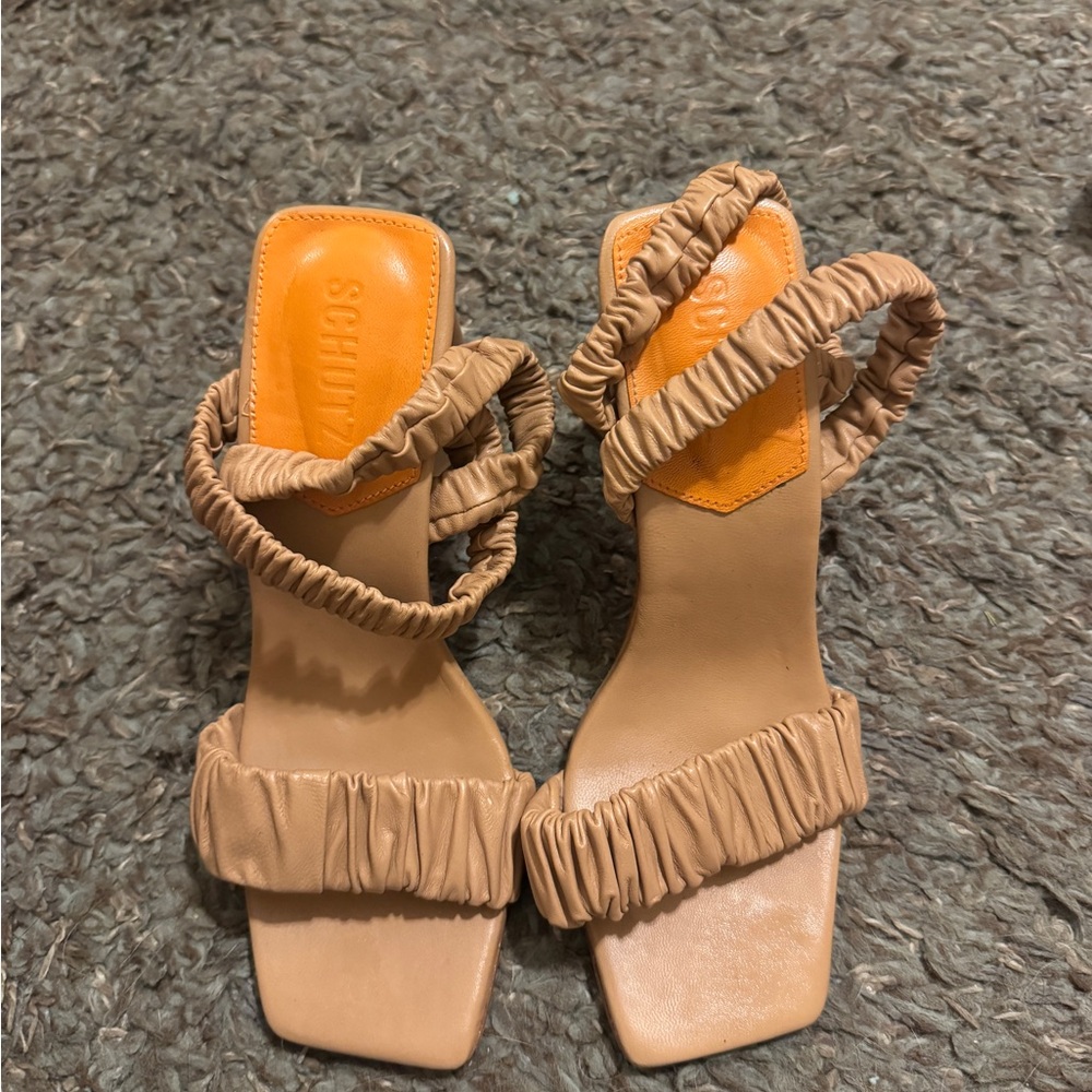 Schutz Tan Women's Sandals